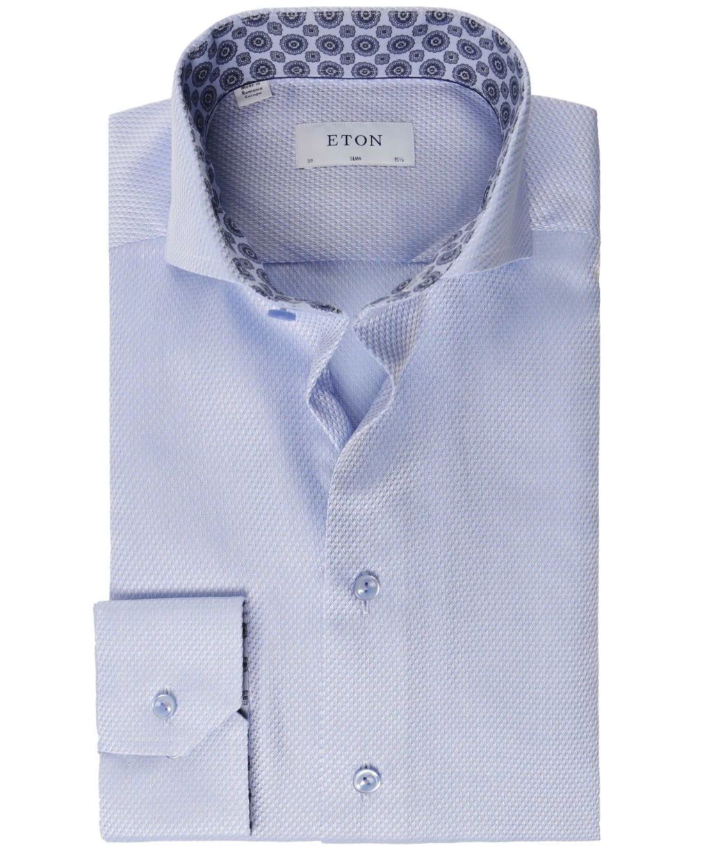 ETON Slim Fit Textured Shirt 3 ETON Slim Fit Textured Shirt