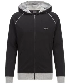 Boss Stretch Cotton Lounge Hoodie