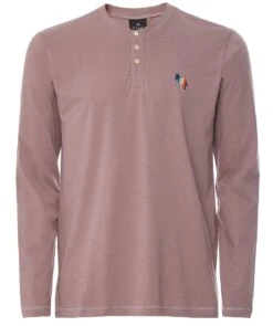 PAUL SMITH Zebra Henley T-Shirt