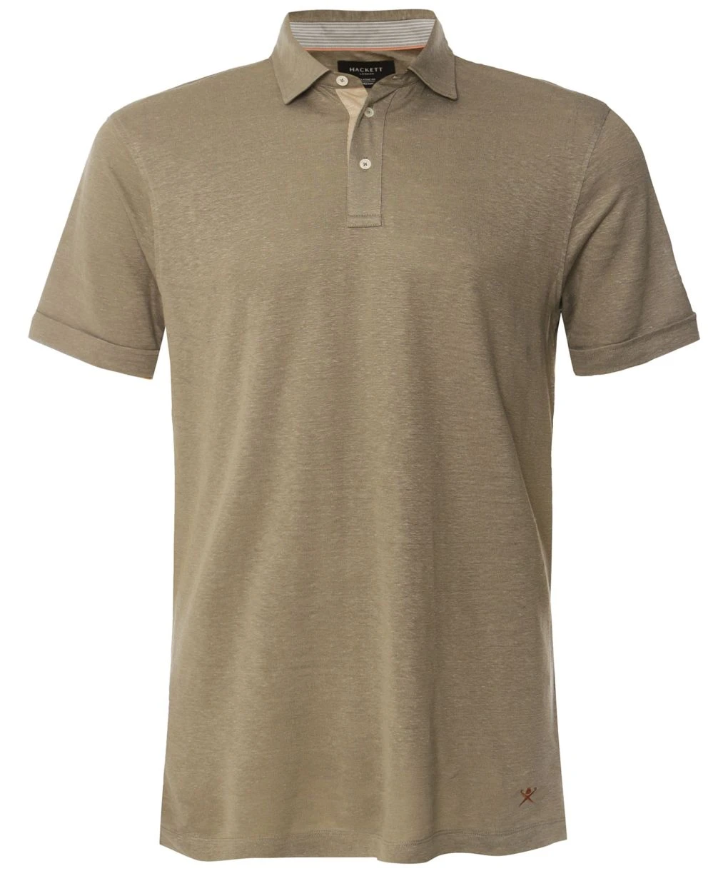 Hackett Linen Polo Shirt 3 Hackett Linen Polo Shirt