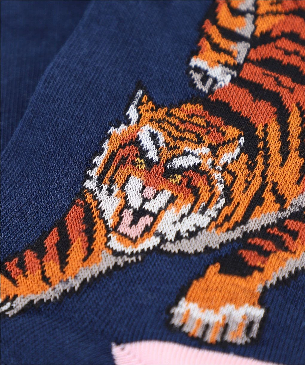 Cotton Blend Tiger Socks 4 Cotton Blend Tiger Socks - Image 2