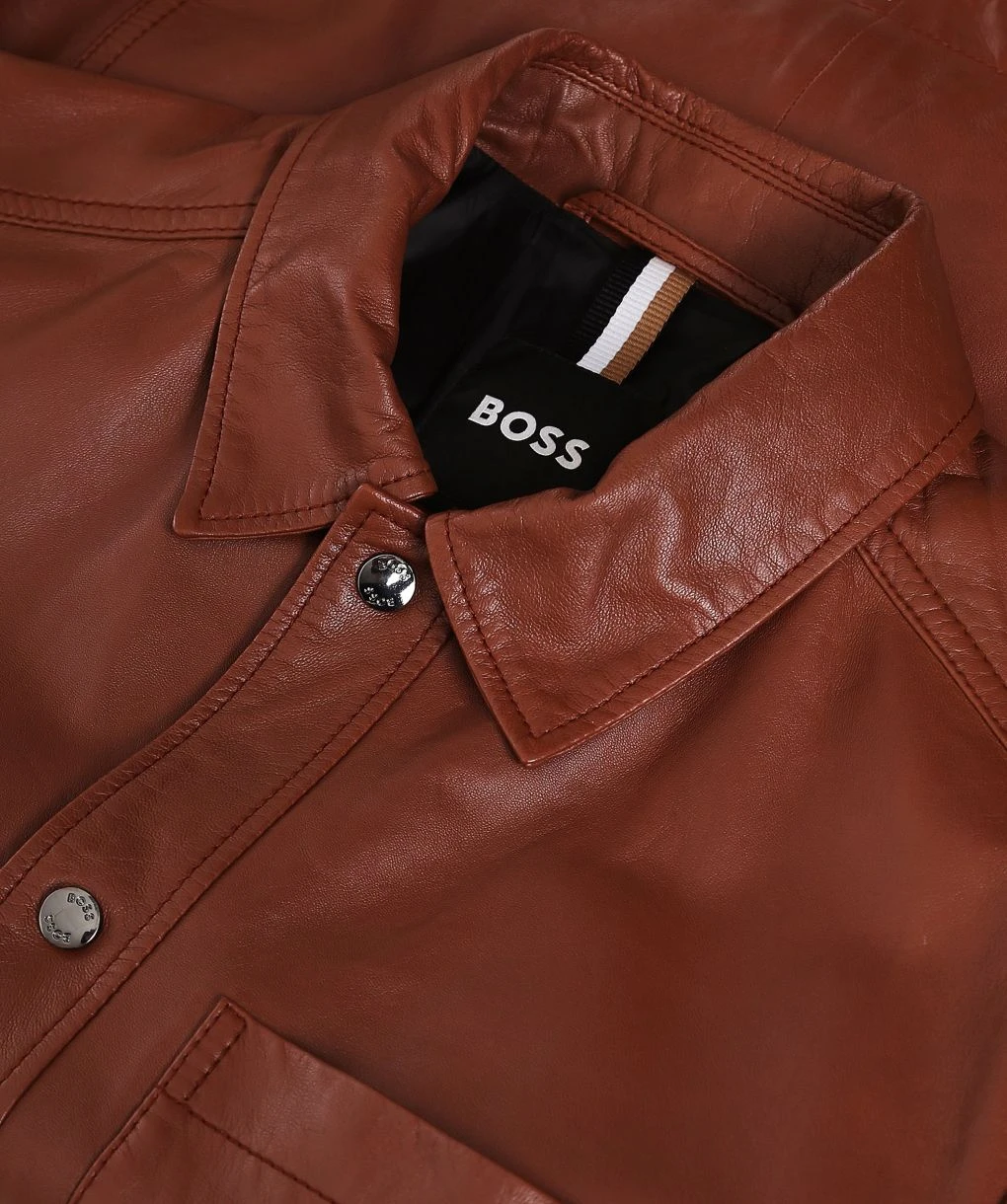 Boss Leather MyShirt Overshirt 4 Boss Leather MyShirt Overshirt - Image 2