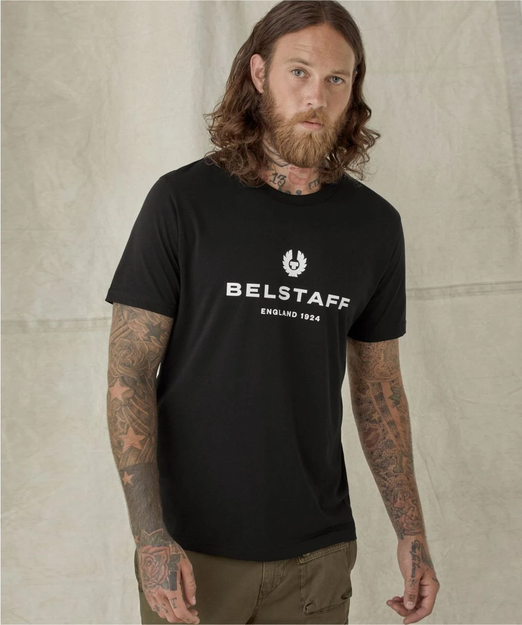 BELSTAFF Crew Neck 1924 T-Shirt 4 BELSTAFF Crew Neck 1924 T-Shirt - Image 2