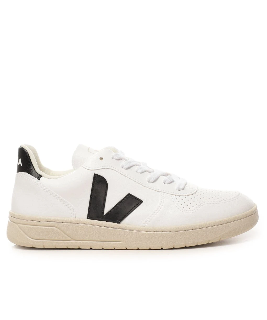 Veja Vegan Leather V-10 Trainers 4 Veja Vegan Leather V-10 Trainers - Image 2
