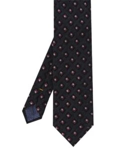 ETON Silk Wool Herringbone Tie