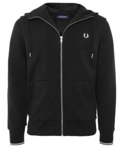 Fred Perry Zip Through Hoodie