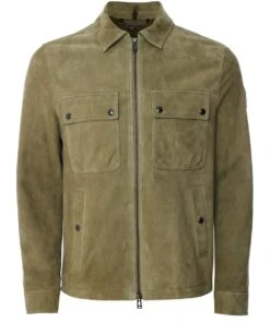 BELSTAFF Suede Tour Overshirt