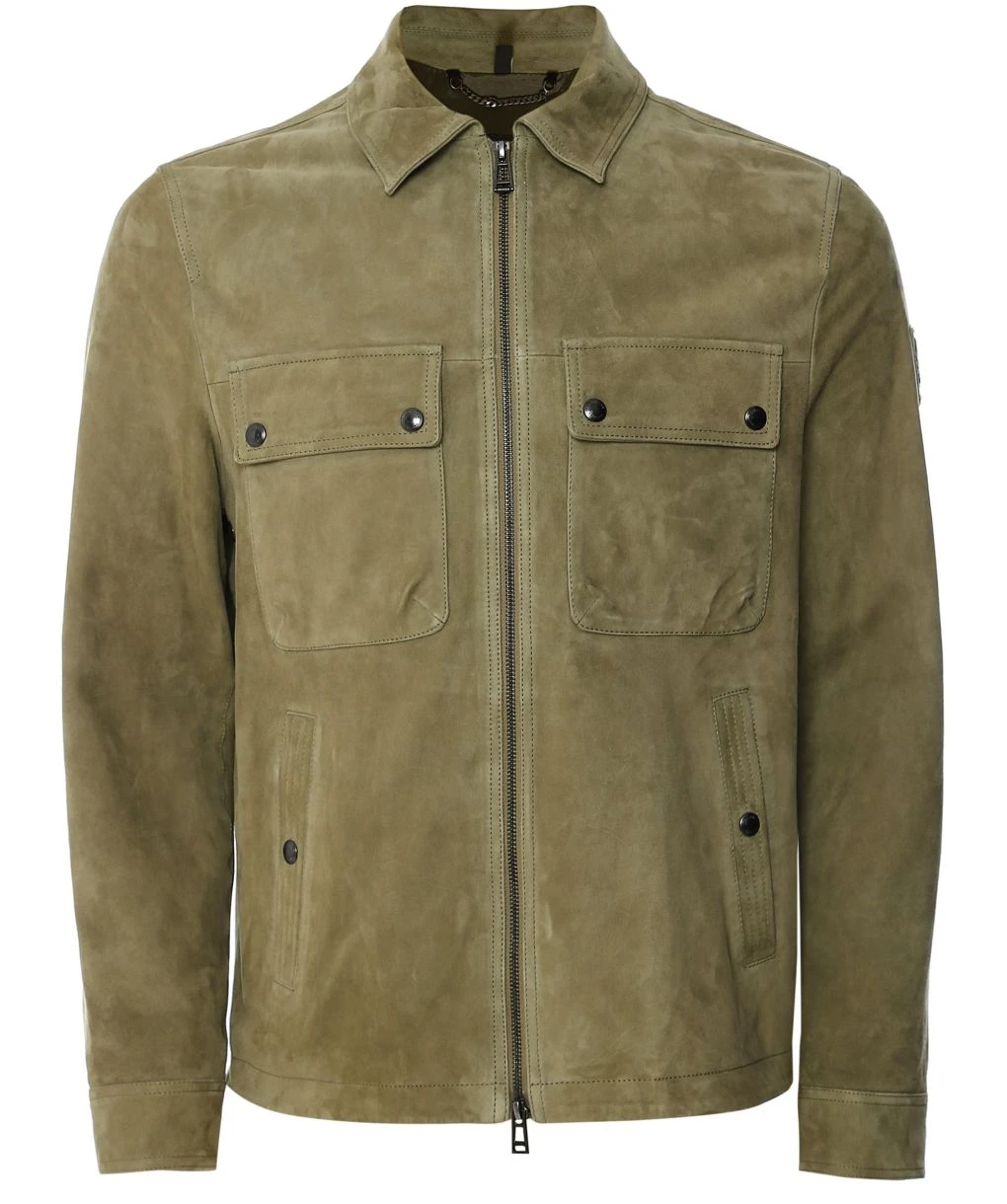 BELSTAFF Suede Tour Overshirt 3 BELSTAFF Suede Tour Overshirt