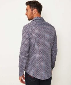Slimline Oxford Floral Shirt 7 Slimline Oxford Floral Shirt -Menswear Specialty Store QV0rHznHqYbbPN5q3XR35qcOhRkUXD0PeCwiDdb1