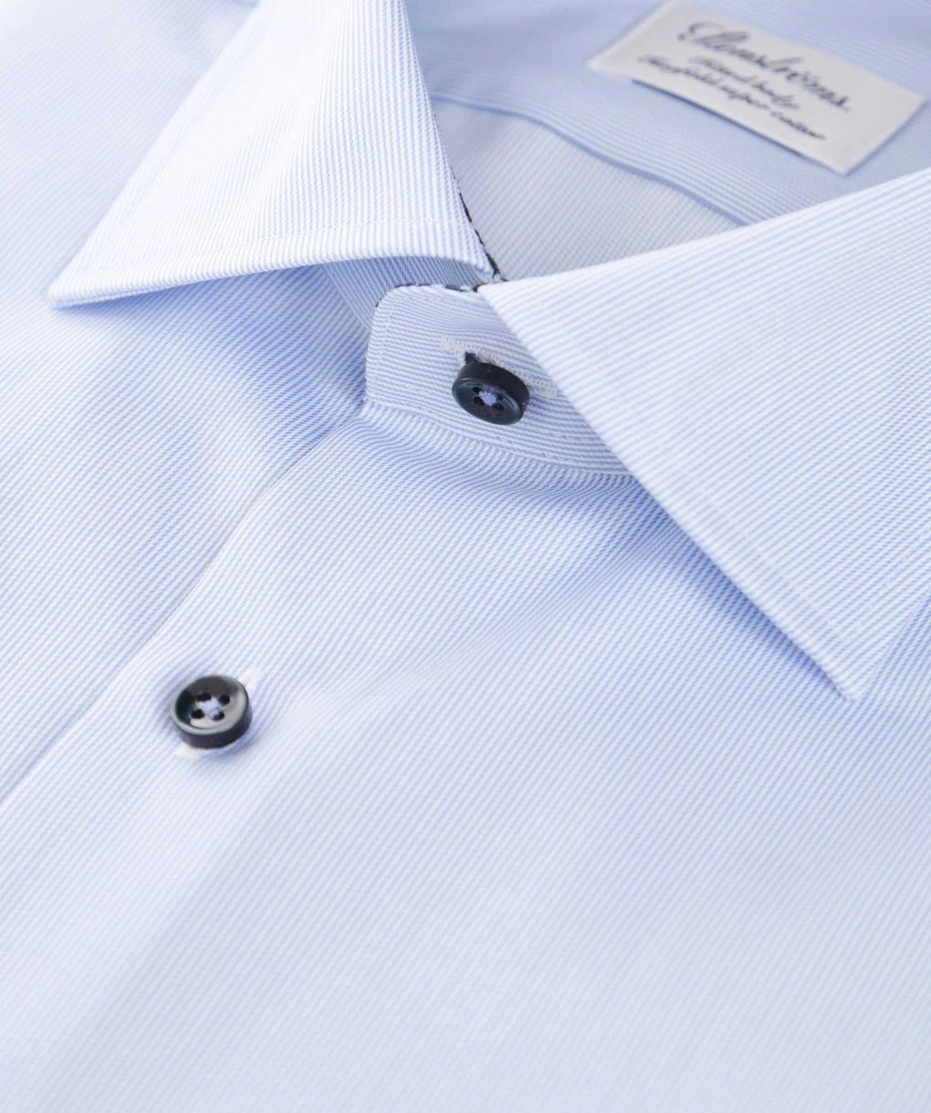 Fitted Body Pinstripe Shirt 4 Fitted Body Pinstripe Shirt - Image 2