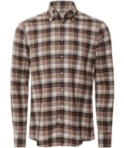Slimline Flannel Check Shirt