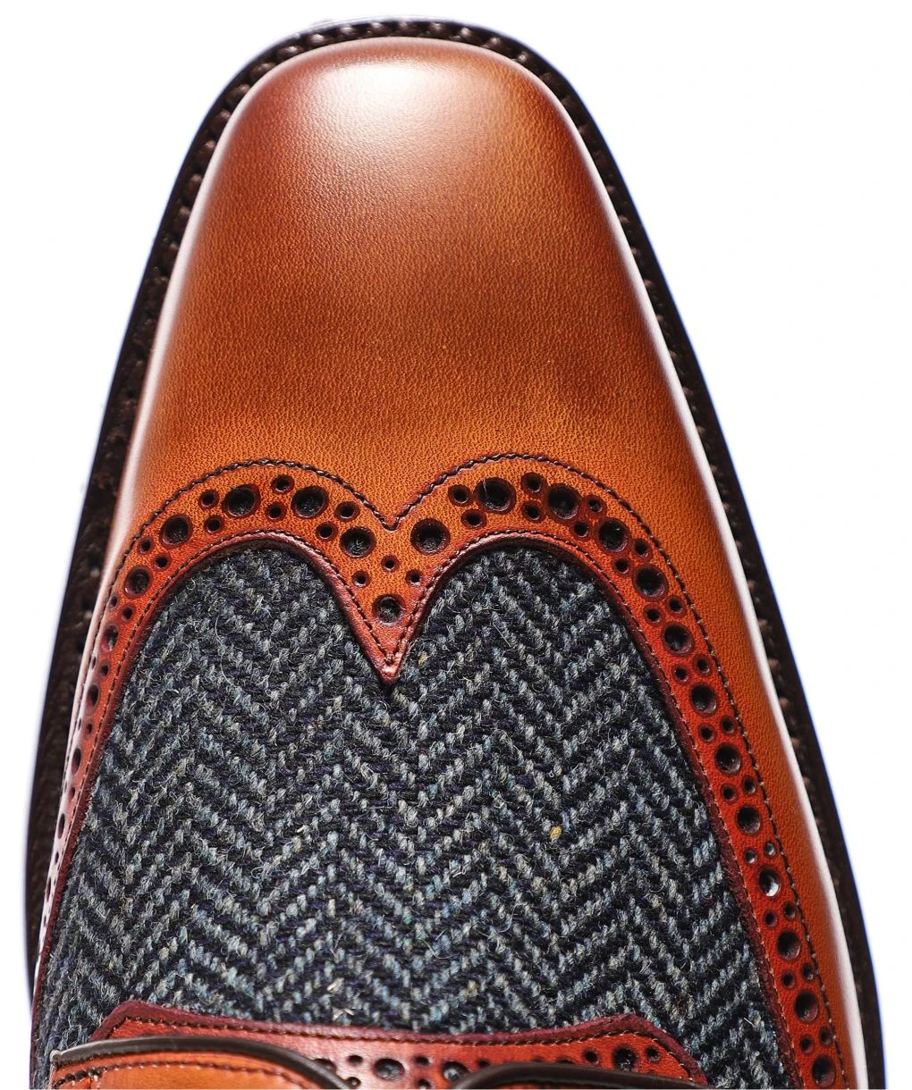 Leather Tweed Jackson Derby Shoes 7 Leather Tweed Jackson Derby Shoes - Image 5