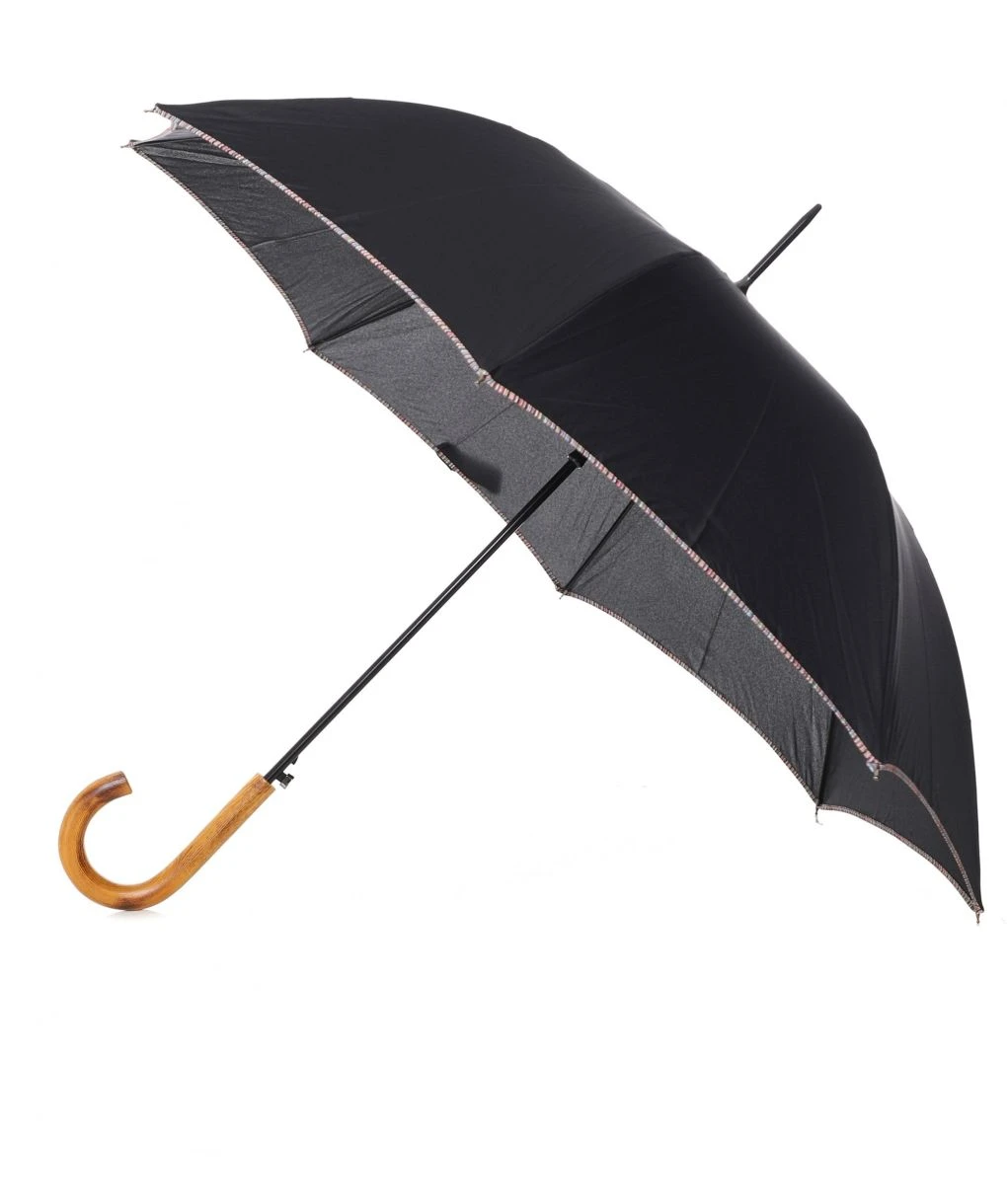 PAUL SMITH Signature Stripe Trim Walker Umbrella 4 PAUL SMITH Signature Stripe Trim Walker Umbrella - Image 2