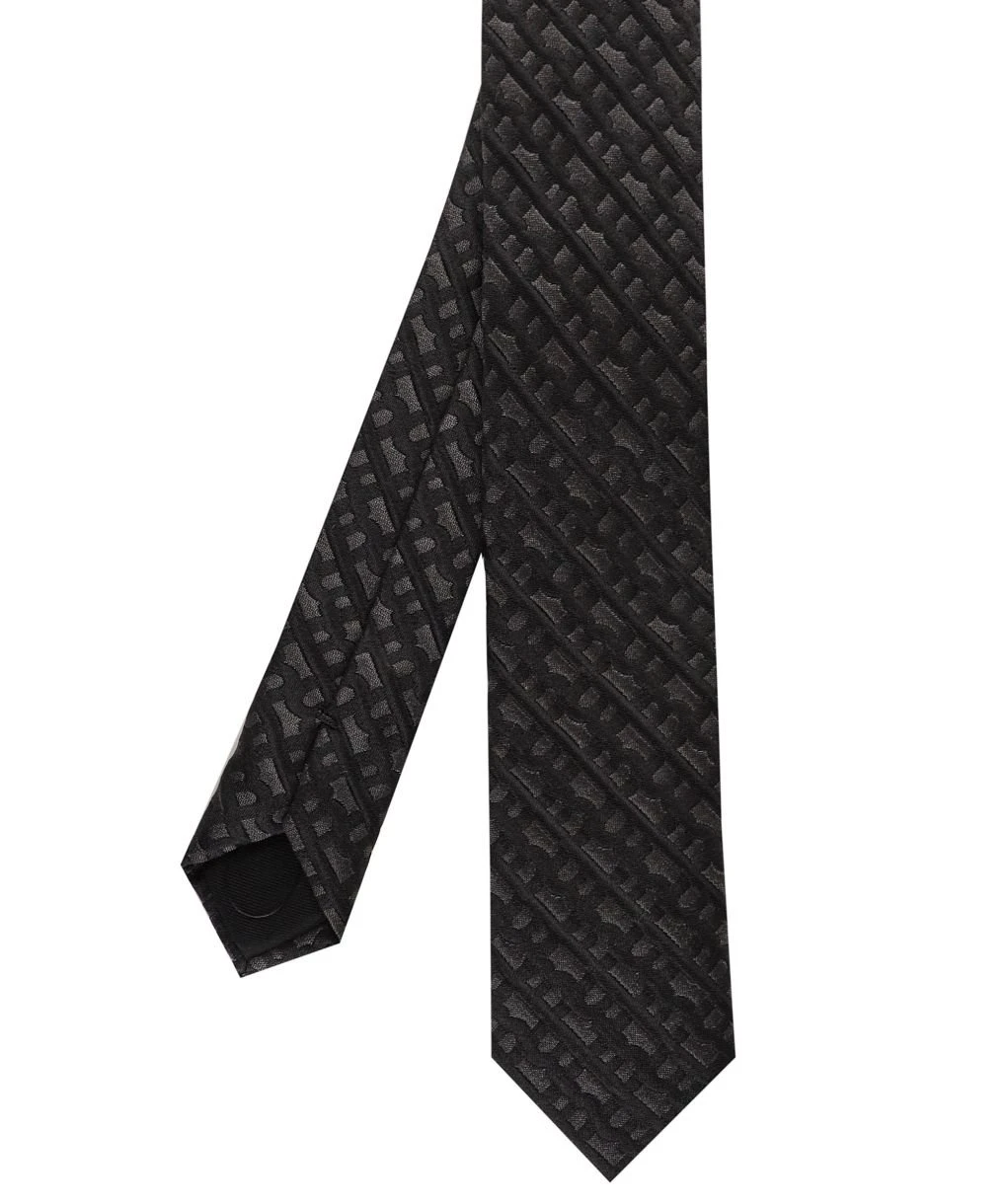 Boss Silk Monogram Tie 3 Boss Silk Monogram Tie