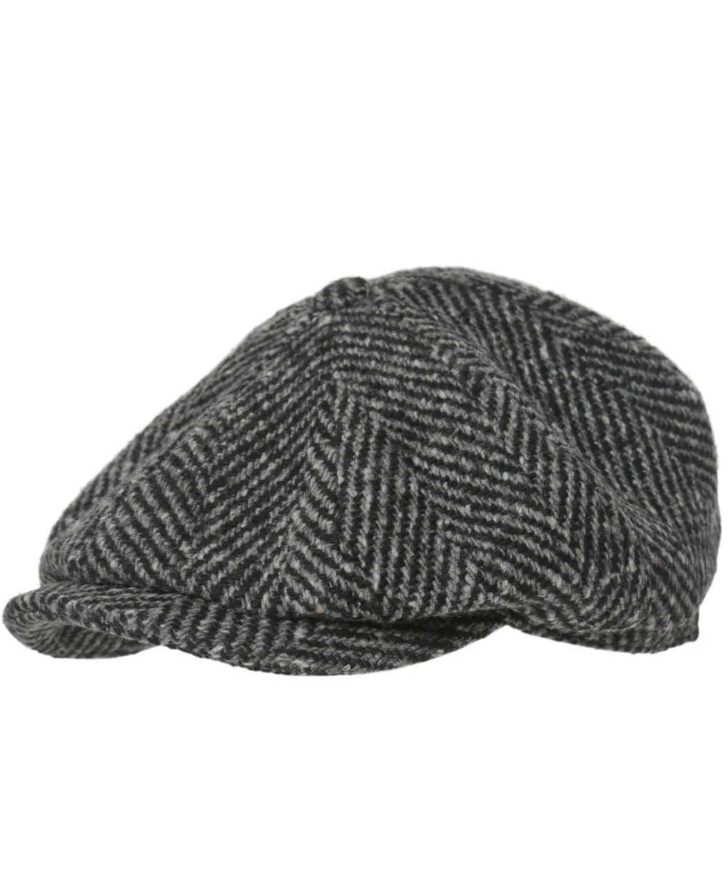 Stetson Herringbone Hatteras Cap 3 Stetson Herringbone Hatteras Cap