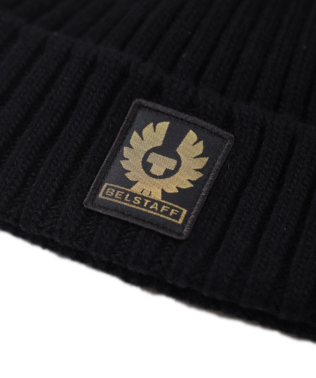 BELSTAFF Lambswool Watch Beanie Hat 4 BELSTAFF Lambswool Watch Beanie Hat - Image 2