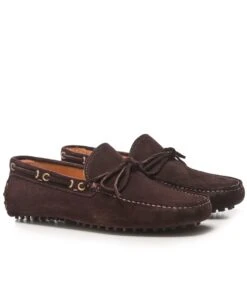 Suede Lastres Moccasins