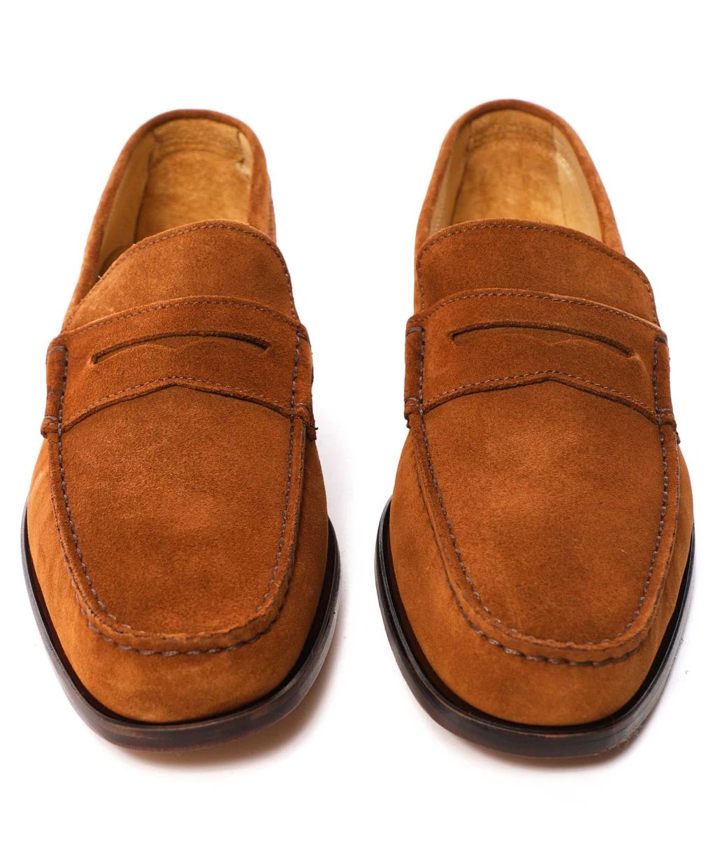 Suede Penny Loafers 5 Suede Penny Loafers - Image 3