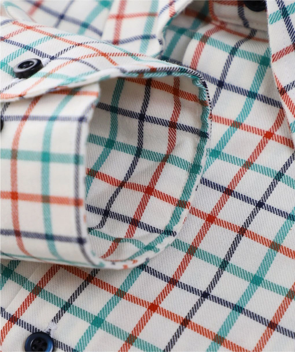 Slim Fit Grid Check Shirt 5 Slim Fit Grid Check Shirt - Image 3