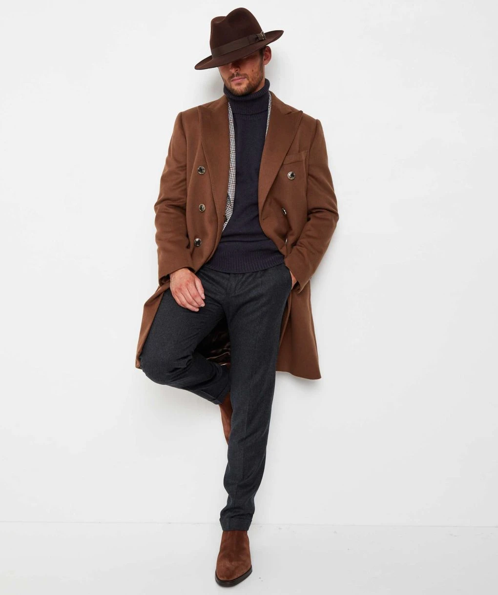 Cashmere Mix Double Breasted Coat 4 Cashmere Mix Double Breasted Coat - Image 2