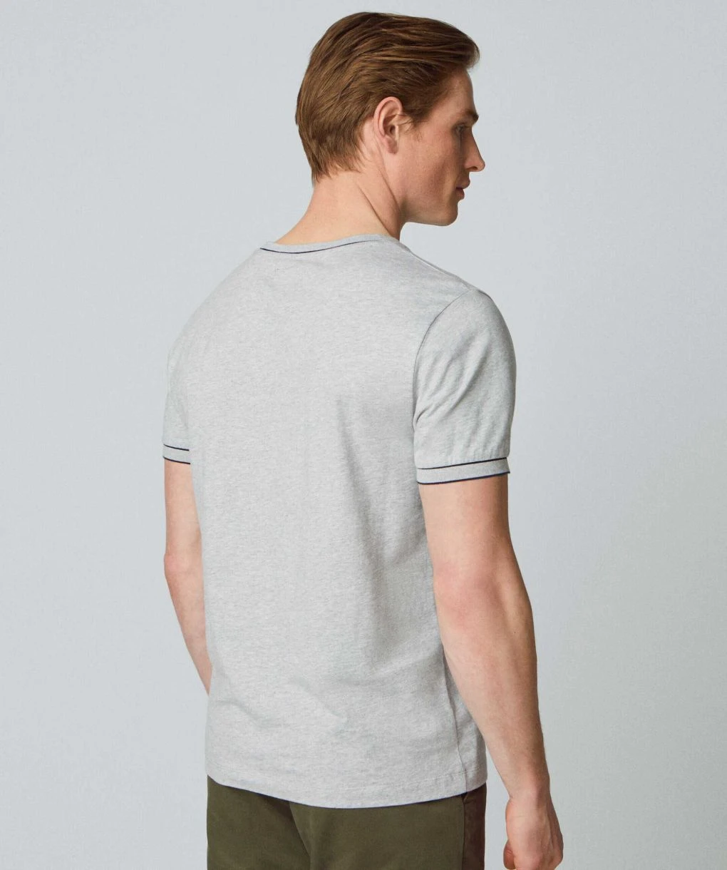Hackett Jersey Tipped T-Shirt 5 Hackett Jersey Tipped T-Shirt - Image 3