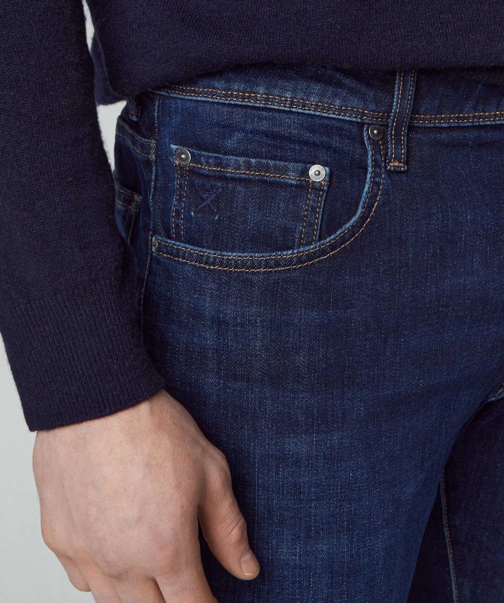 Hackett Slim Fit Vintage Wash Jeans 7 Hackett Slim Fit Vintage Wash Jeans - Image 5