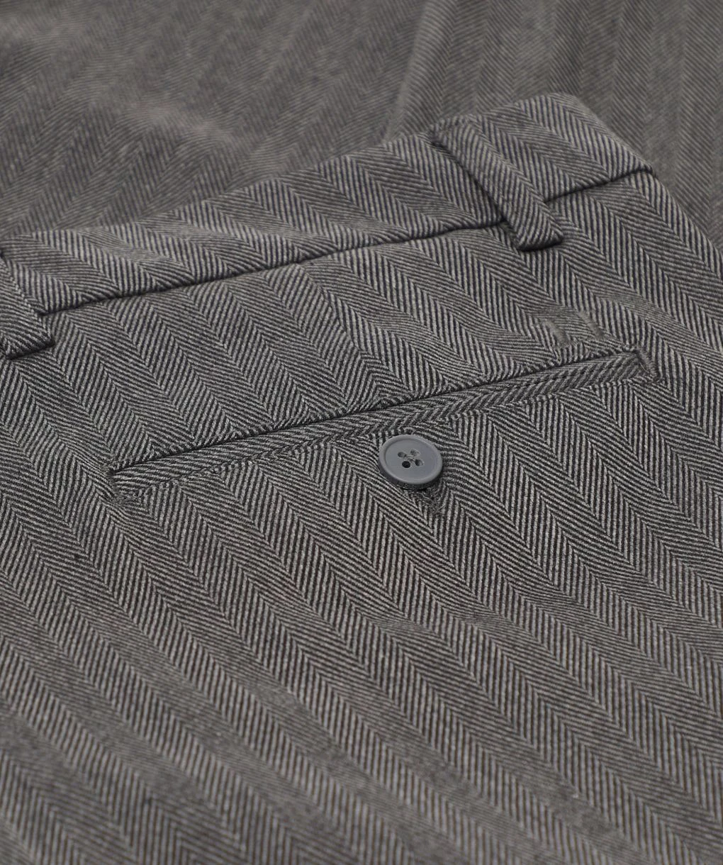 Les Deux Slim Fit Herringbone Como Trousers 4 Les Deux Slim Fit Herringbone Como Trousers - Image 2