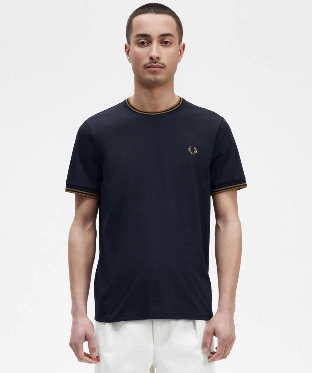 Fred Perry Twin Tipped T-Shirt 4 Fred Perry Twin Tipped T-Shirt - Image 2