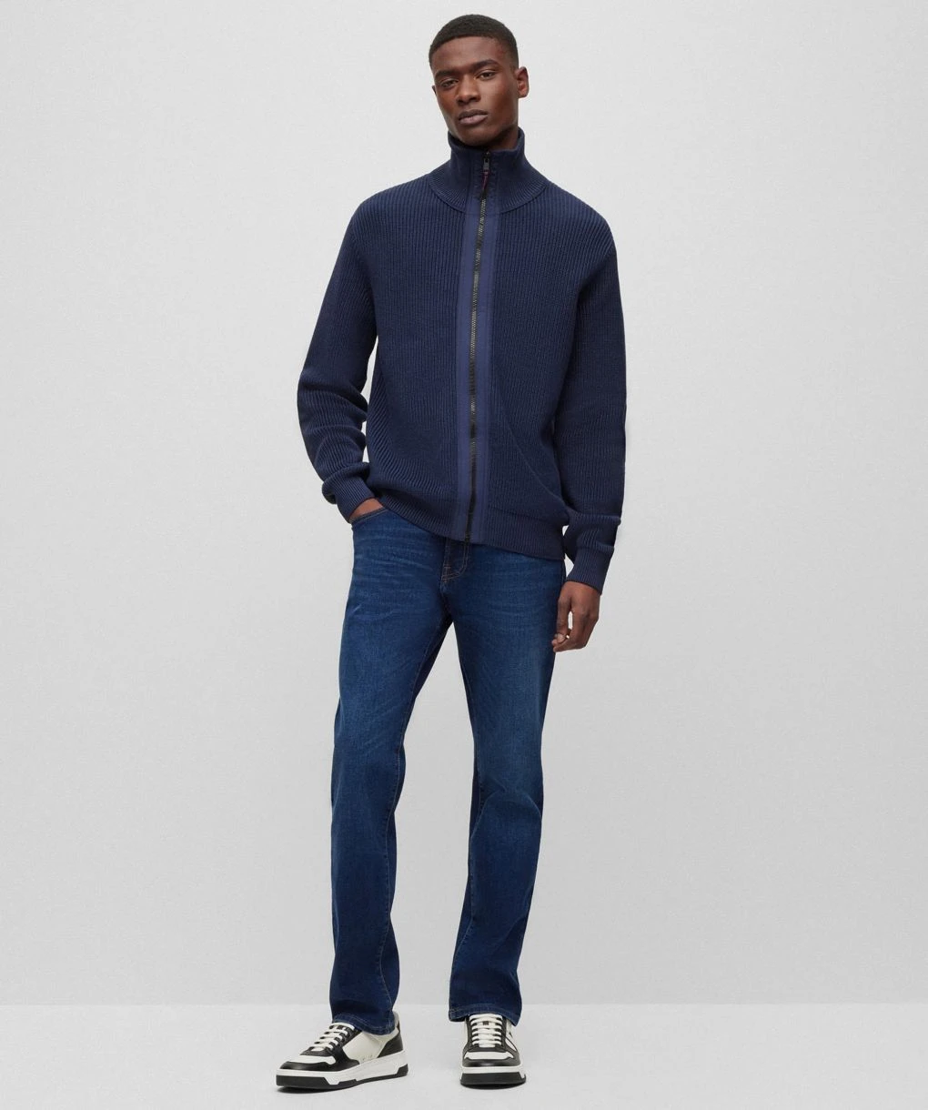 Boss Knitted Linen Abinero Cardigan 6 Boss Knitted Linen Abinero Cardigan - Image 4