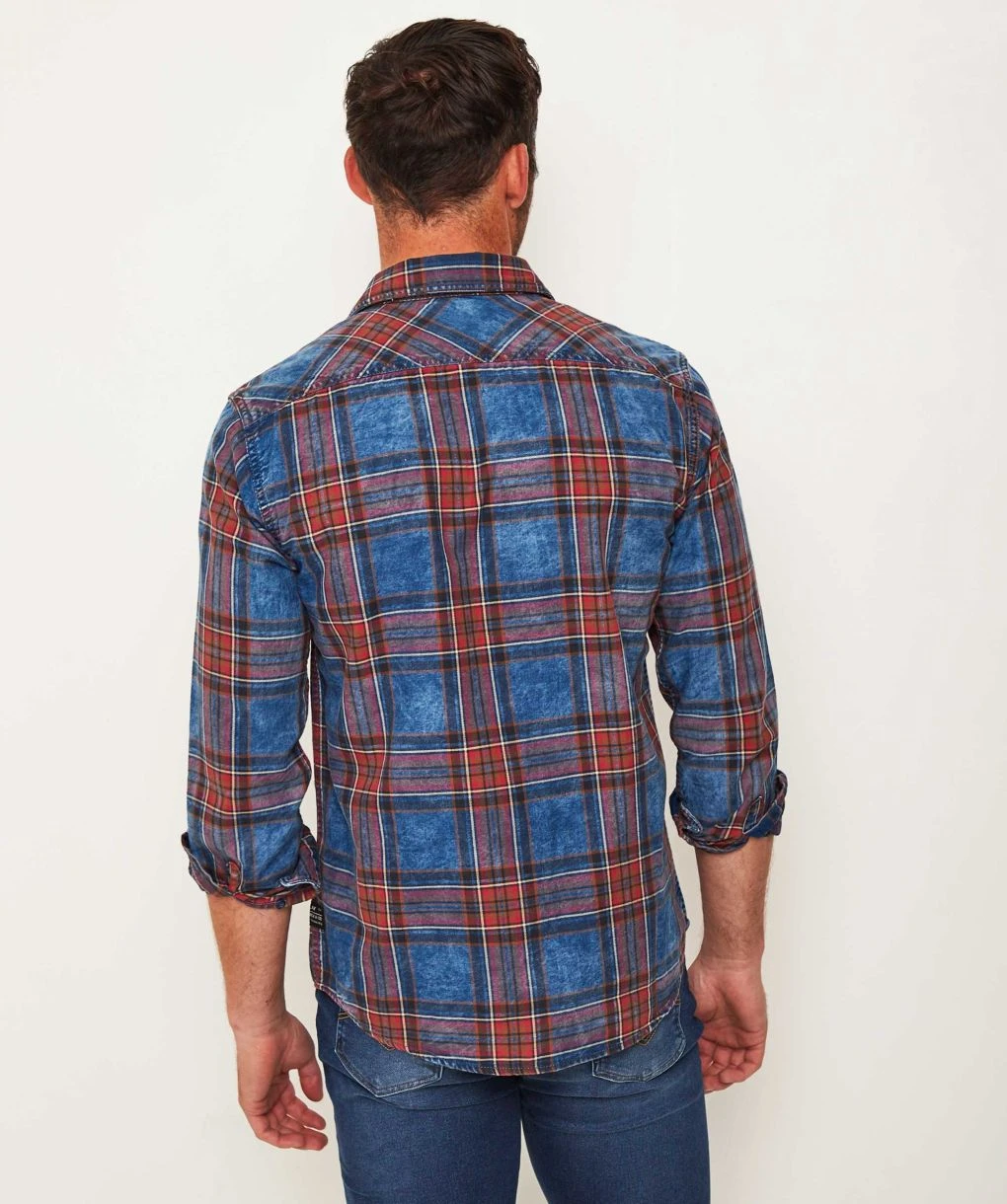 Replay Twill Check Shirt 5 Replay Twill Check Shirt - Image 3