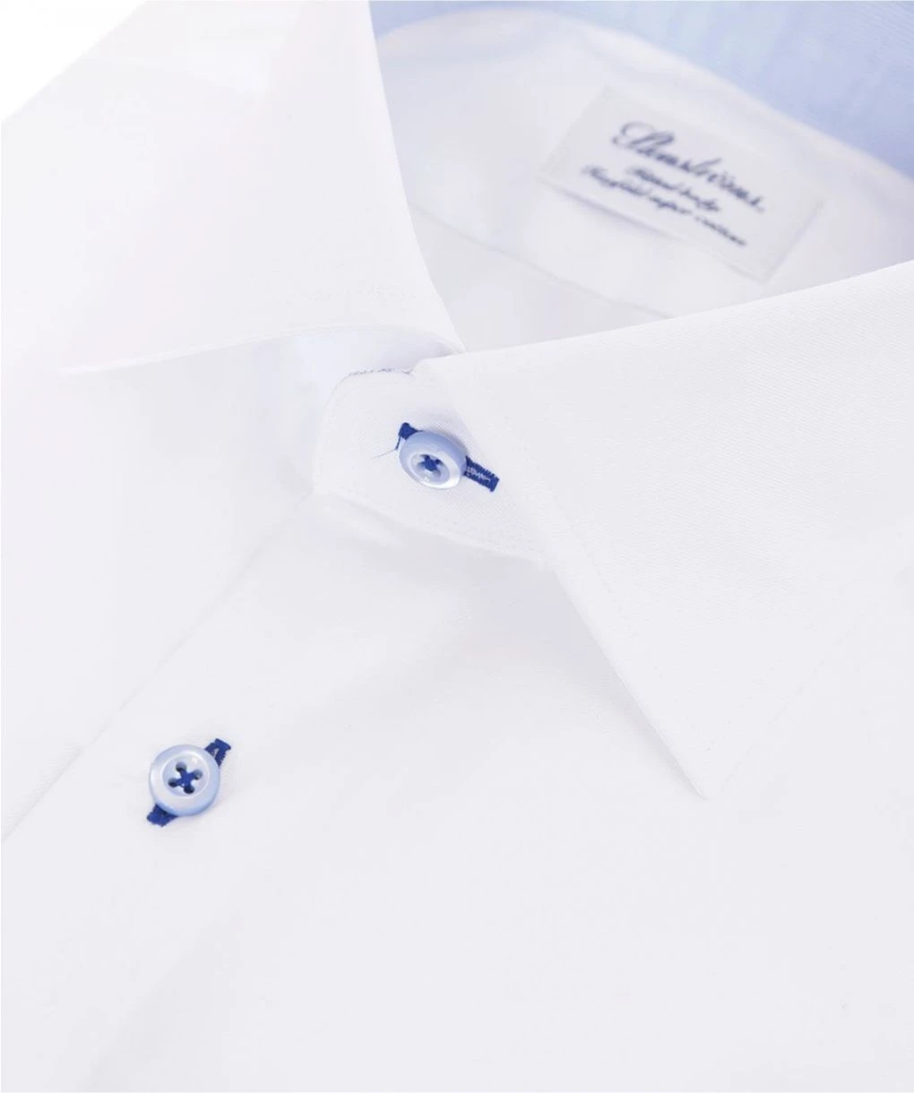 Fitted Body Stripe Trim Shirt 5 Fitted Body Stripe Trim Shirt - Image 3