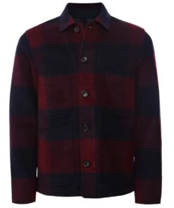 PAUL SMITH Check Chore Jacket