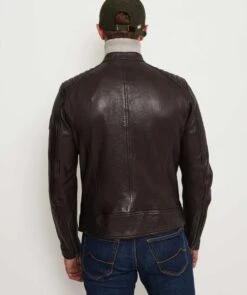 BELSTAFF Leather V Racer Jacket 9 BELSTAFF Leather V Racer Jacket -Menswear Specialty Store WUXxbvhS2on5CB19WoAoCh8iAwKkxrZSC54AClrP