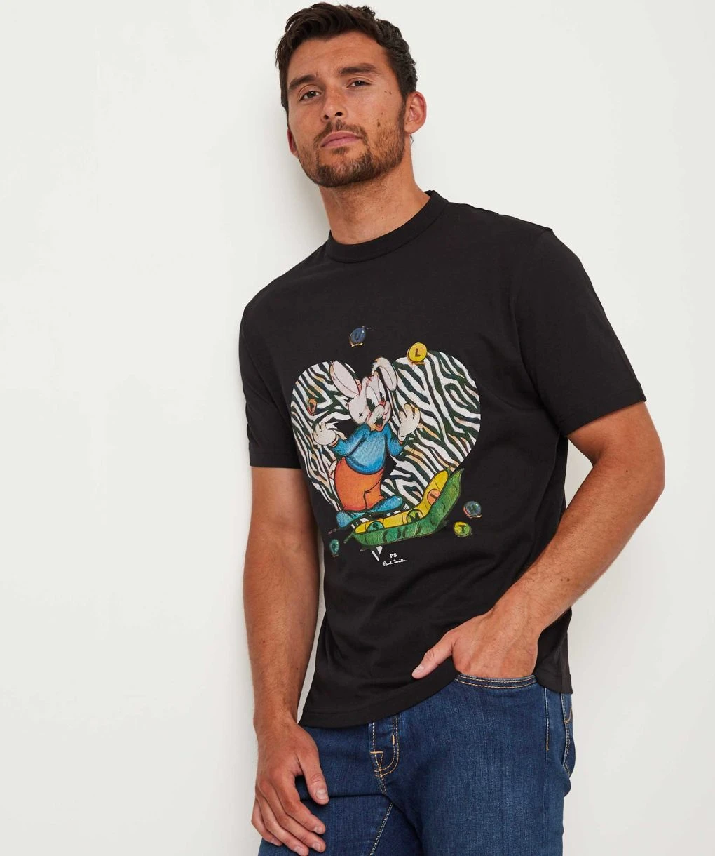 PAUL SMITH Juggling Bunny T-Shirt 4 PAUL SMITH Juggling Bunny T-Shirt - Image 2