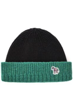 PAUL SMITH Wool Zebra Beanie