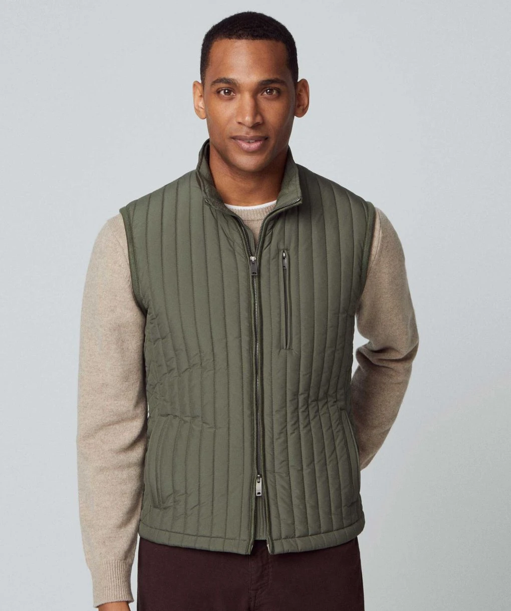 Hackett Channel Quilted Gilet 4 Hackett Channel Quilted Gilet - Image 2