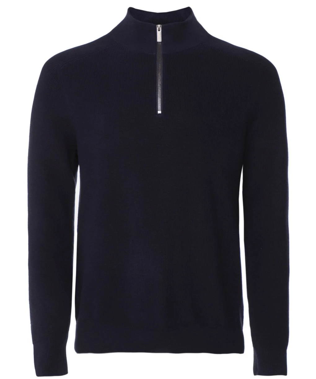 Pima Cotton Half-Zip Jumper 3 Pima Cotton Half-Zip Jumper