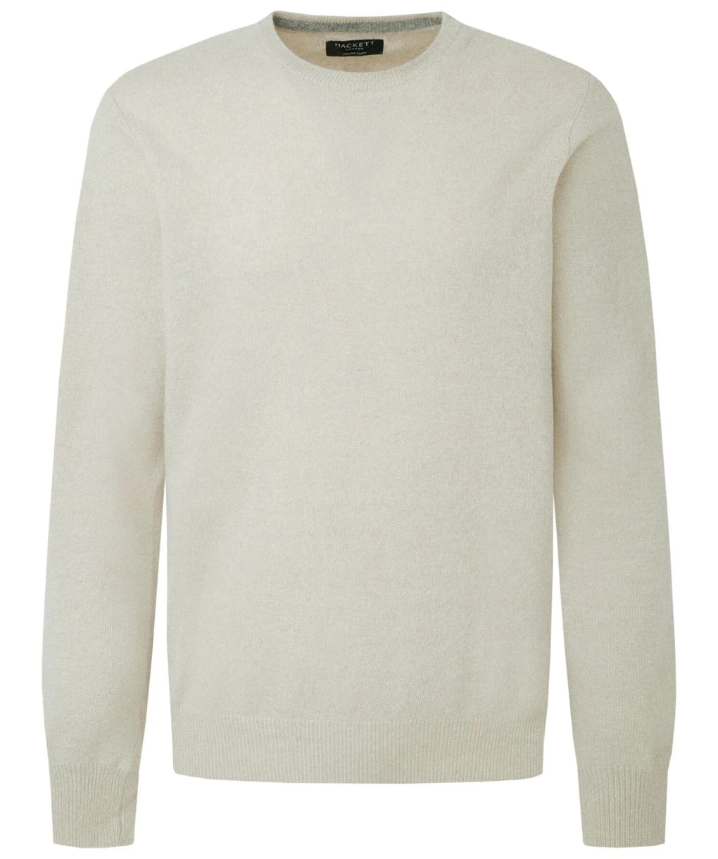 Hackett Merino Cashmere Crew Jumper 3 Hackett Merino Cashmere Crew Jumper