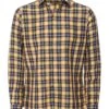 Fitted Body Linen Cotton Check Shirt -Menswear Specialty Store YLvQpnz75xgeSaY4uQMwDYSnUd6o09O5VBEyfORO