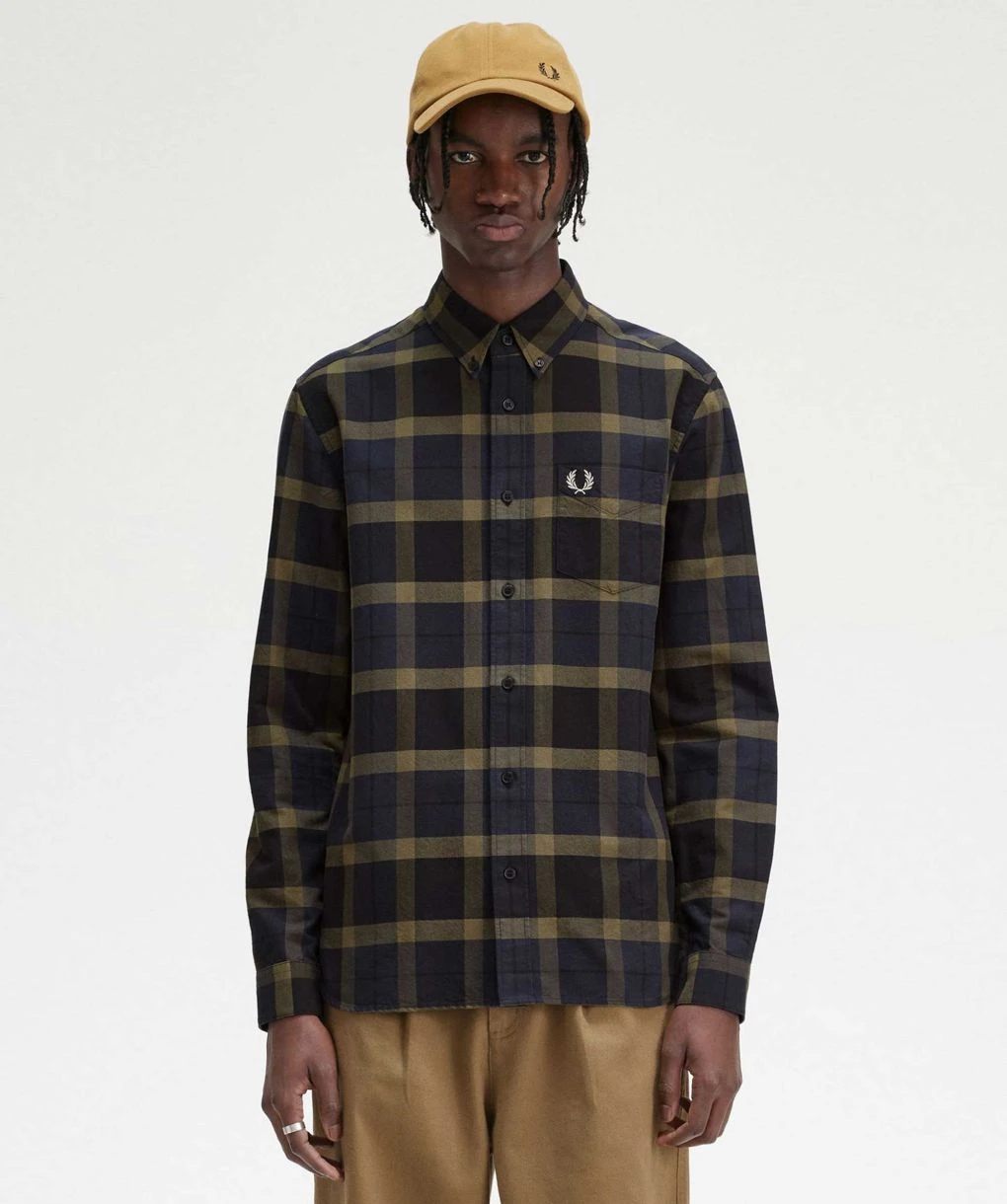 Fred Perry Tartan Shirt 4 Fred Perry Tartan Shirt - Image 2