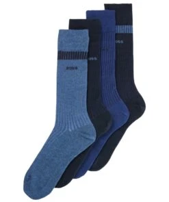 Boss Rib Socks Gift Set 4 Pack