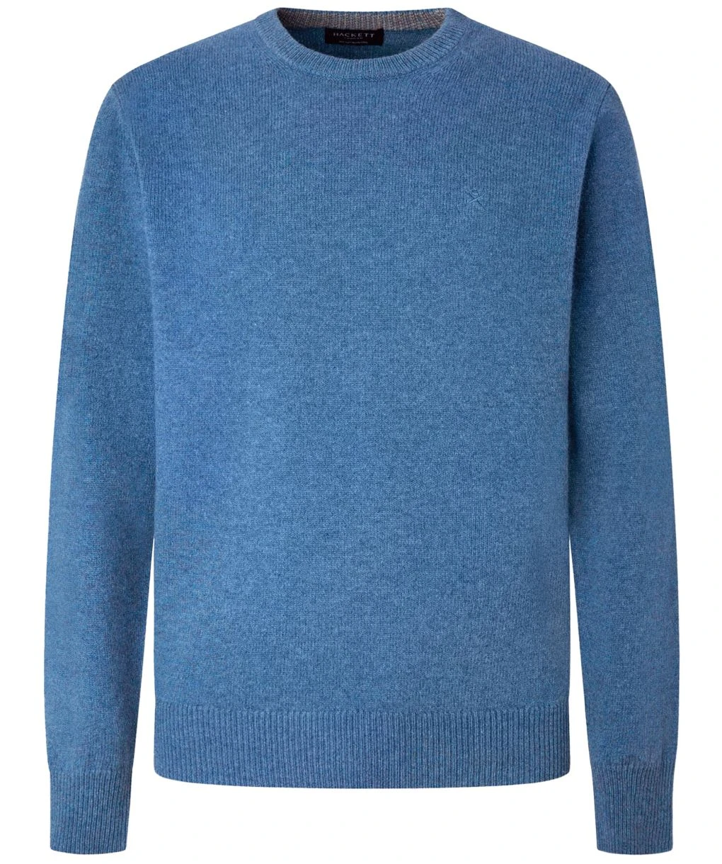 Hackett Lambswool Crew Neck Jumper 3 Hackett Lambswool Crew Neck Jumper