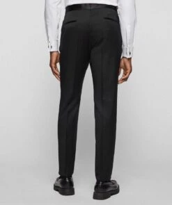 Boss Slim Fit H-Genius Tuxedo Trousers 8 Boss Slim Fit H-Genius Tuxedo Trousers -Menswear Specialty Store ZhWpcf6dZSj0mnkmhKYzSaF0QuUnTv7B78HkrlWL