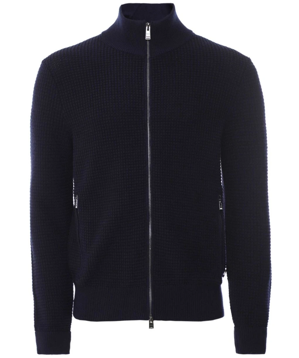 Boss Waffle Mabeo Cardigan 3 Boss Waffle Mabeo Cardigan