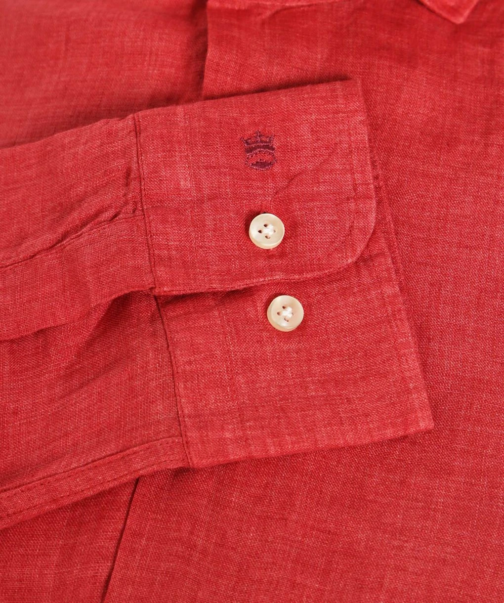 Tailored Fit Linen Roma Shirt 7 Tailored Fit Linen Roma Shirt - Image 5
