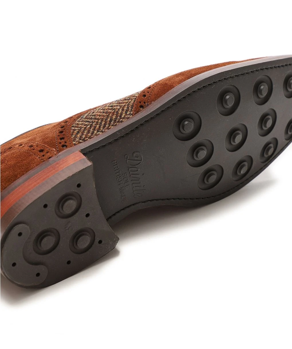 Suede Tweed Jackson Derby Shoes 8 Suede Tweed Jackson Derby Shoes - Image 6