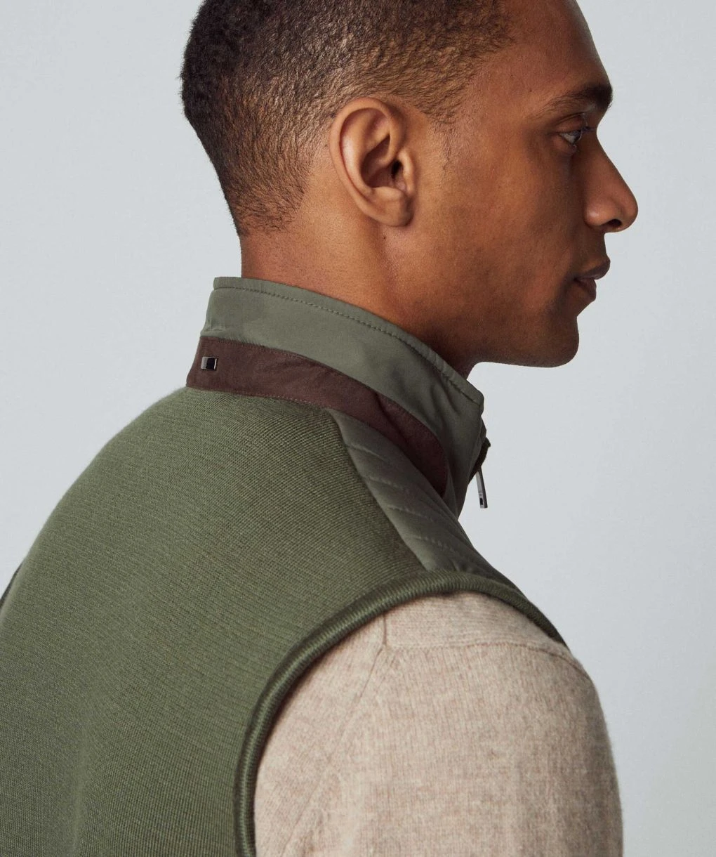 Hackett Channel Quilted Gilet 8 Hackett Channel Quilted Gilet - Image 6