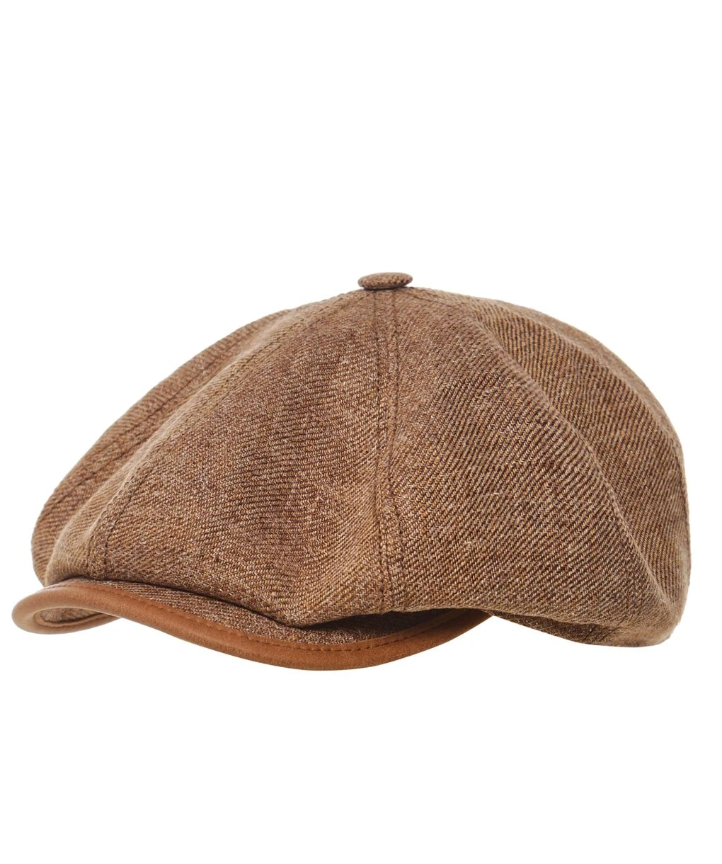 Stetson Linen Eight Panel Cap 3 Stetson Linen Eight Panel Cap
