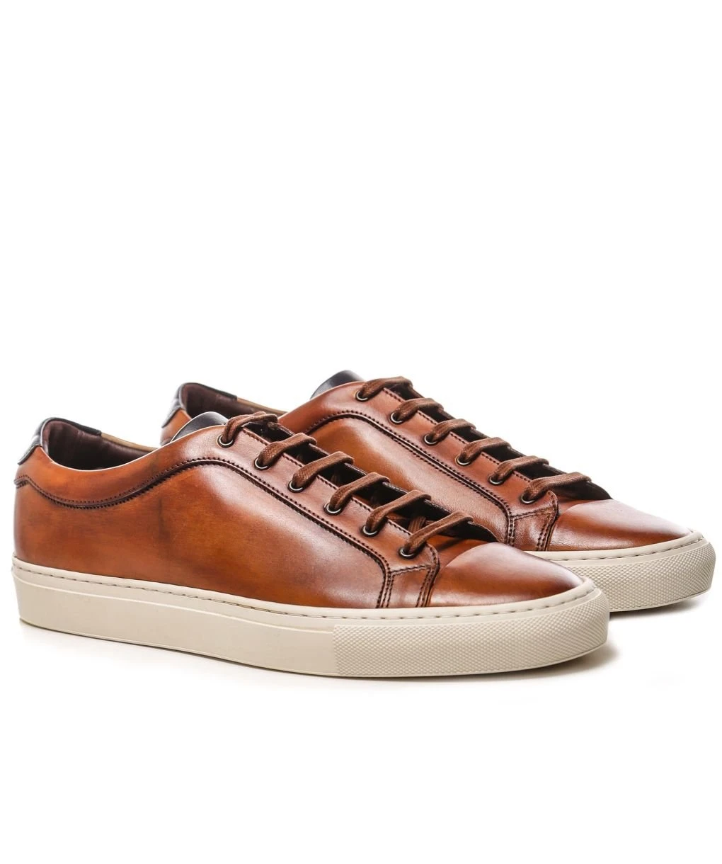 Loake Leather Dash Trainers 3 Loake Leather Dash Trainers