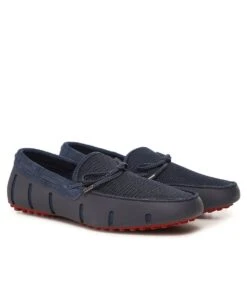 SWIMS Braided Lace Driver Loafers